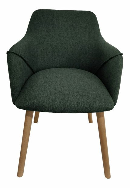 Relaxační křeslo PETRAS (zelená + buk)