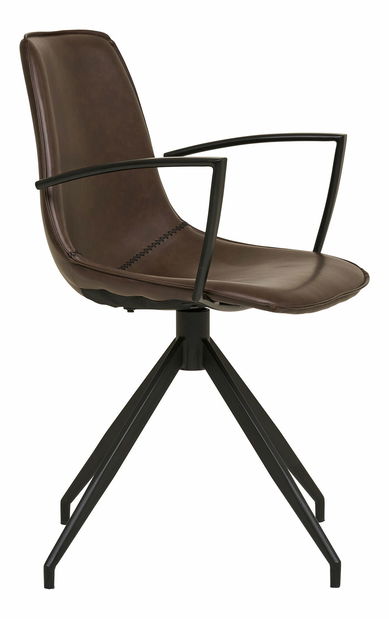 Jídelní židle Moteria 5 (hnědá)