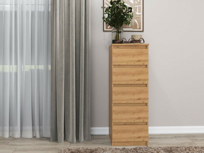 Komoda Musecalo 5 (dub artisan)