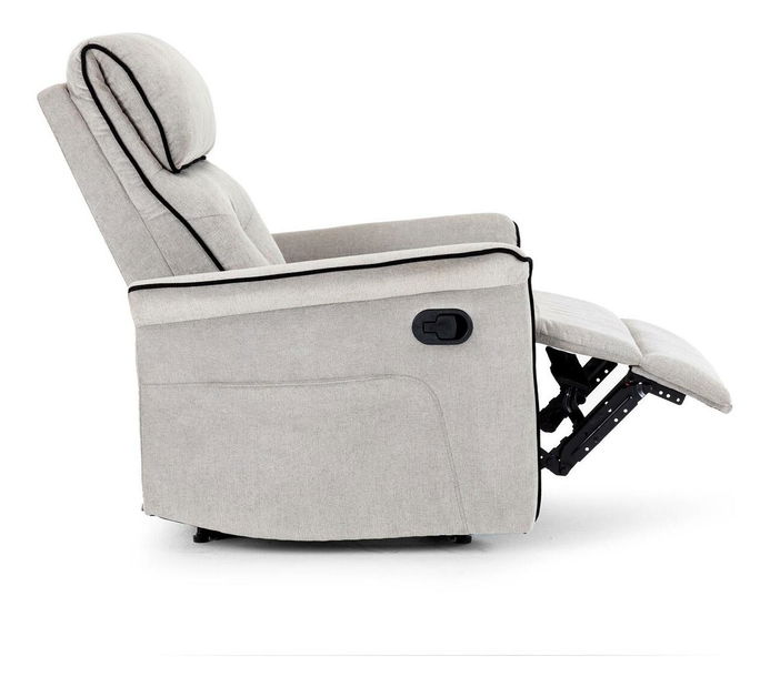 Polohovací křeslo Trato (lanýžová)