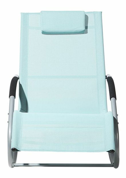 Zahradní lehátko Carro (světle modrá)