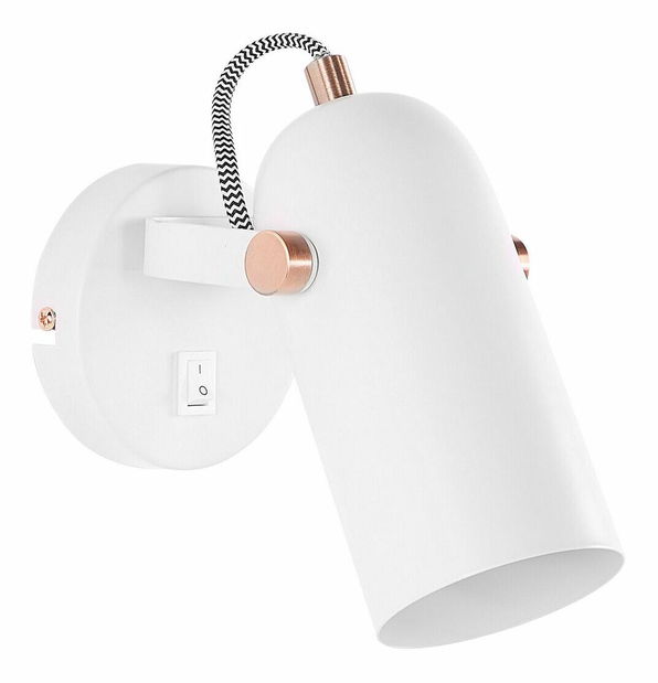 Nástěnná lampa TYRO (kov) (bílá)