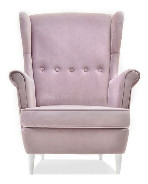 Relaxační křeslo Margis (bílá)