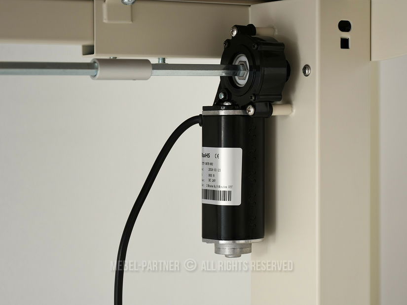 PC stolek Osto 100 (béžová + černá)