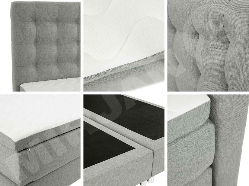 Manželská postel Boxspring 180 cm Korti (ikar 9) *výprodej