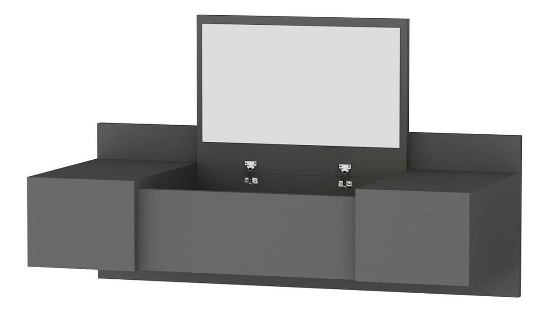 Toaletní stolek Zain (antracit)