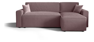 Rohová sedací souprava Mirage Bis Sed (pudrová růžová) (P)