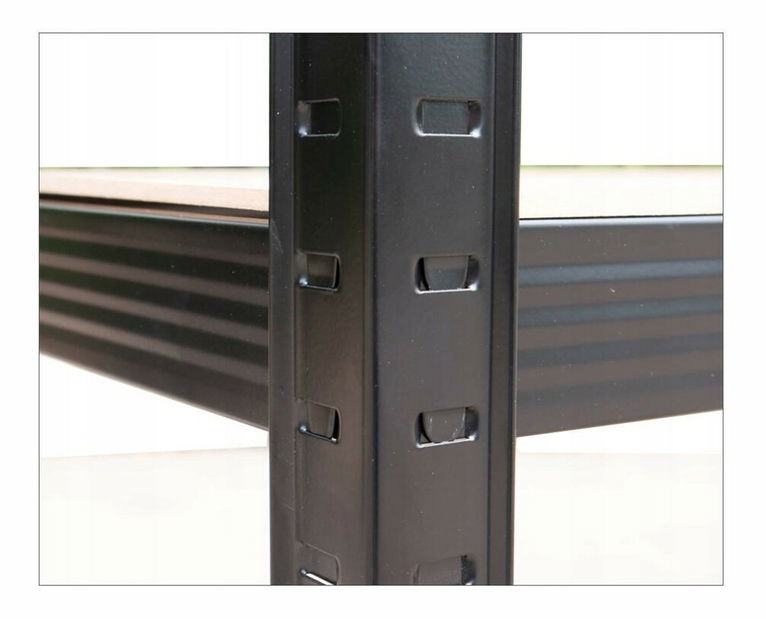 Regál Rapidas 4 (černá)