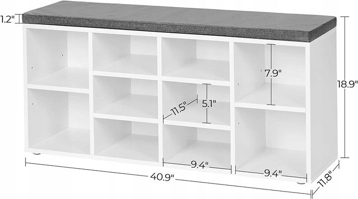 Botník Lucent (bílá)