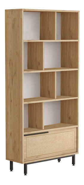 Regál Otto 4 (Ořech + Dub)