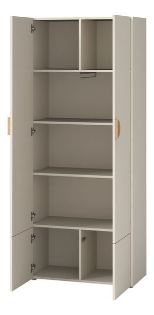 Šatní skříň Medoro ME1 (kašmír + dub artisan)