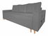 Pohovka třísedačka Scavid (šedá)