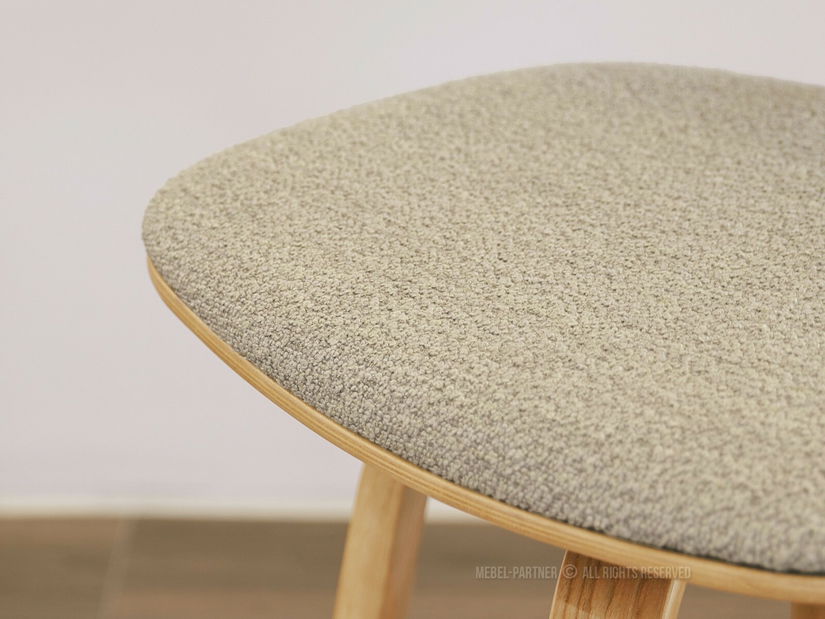 Barová židle CH64 (béžová + dub)