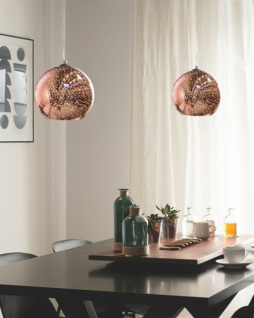 Závěsná lampa Setera (měděná)