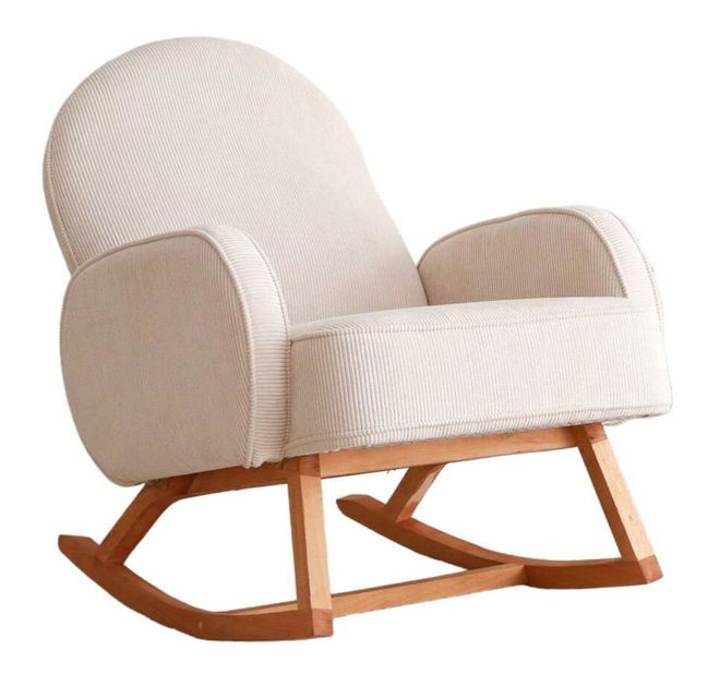 Houpací křeslo Yorgen (bílá)