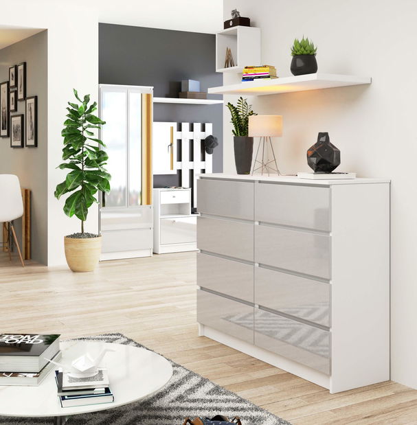 Komoda Kapil II (metalický lesk)