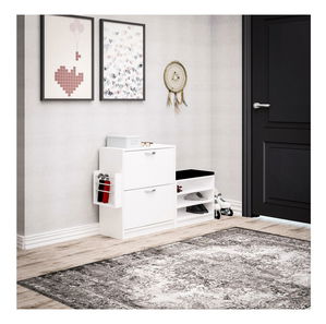 Skříňka na boty Trendy (bílá)