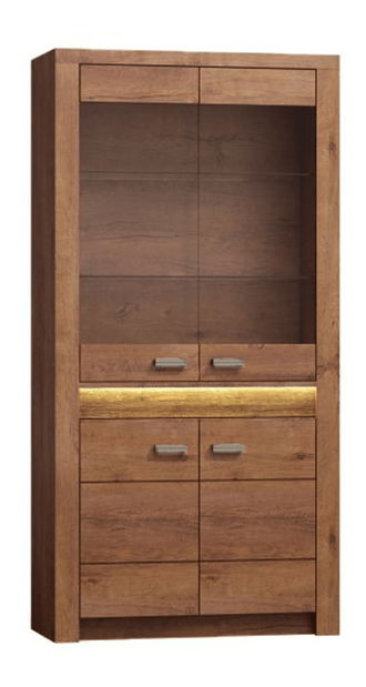 Vitrína Inneas 03 (jasan světlý)