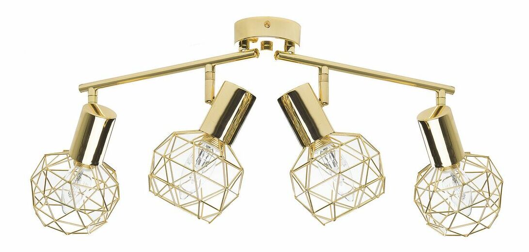 Závěsná lampa Caldas (zlatá)