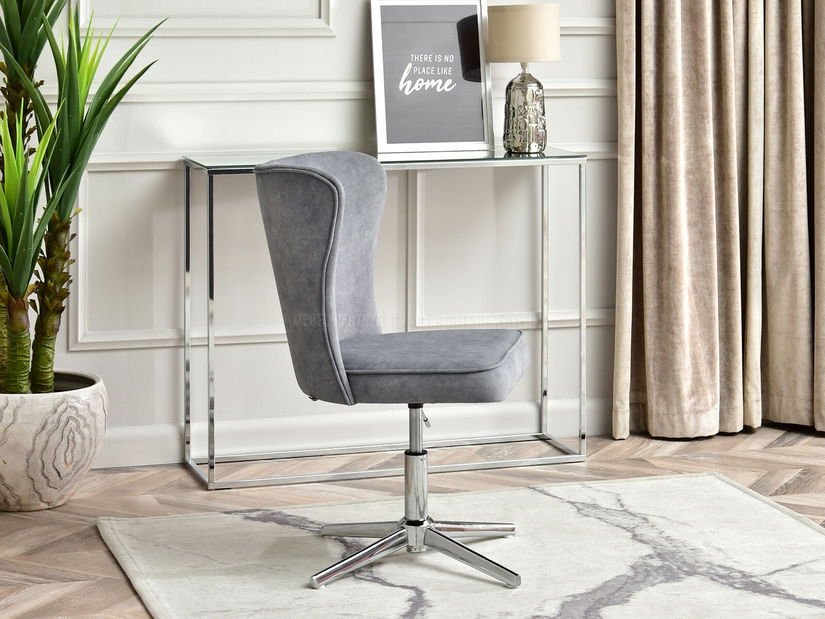 Kancelářská židle Selteke (šedá + černá)