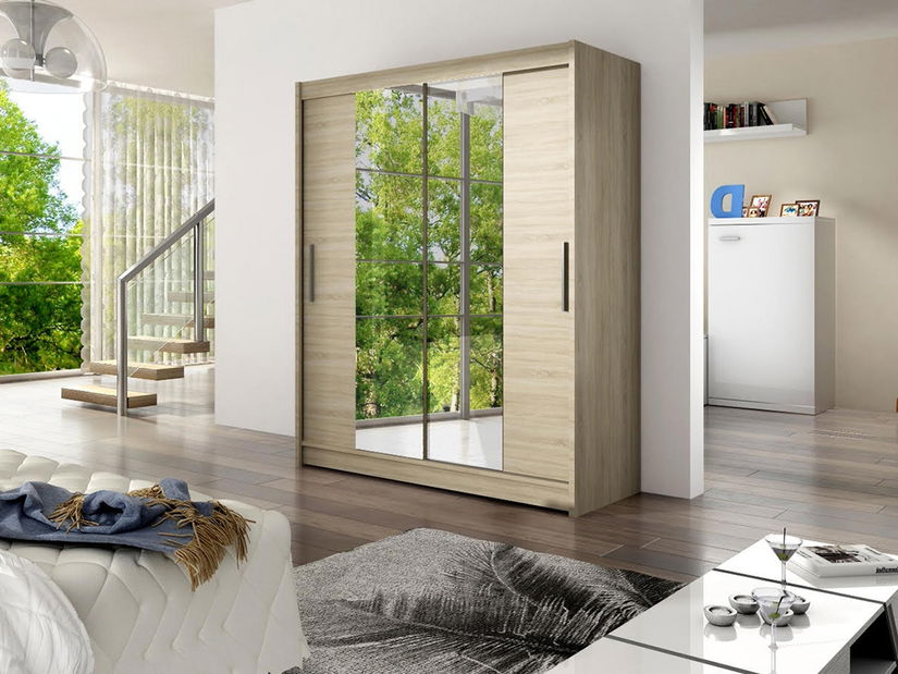 Šatní skříň Ankon Wopim II (dub sonoma)