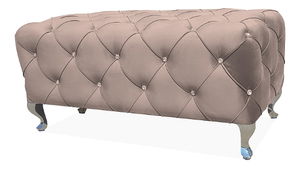 Taburetka 100x50 cm Hugh (světlohnědá)