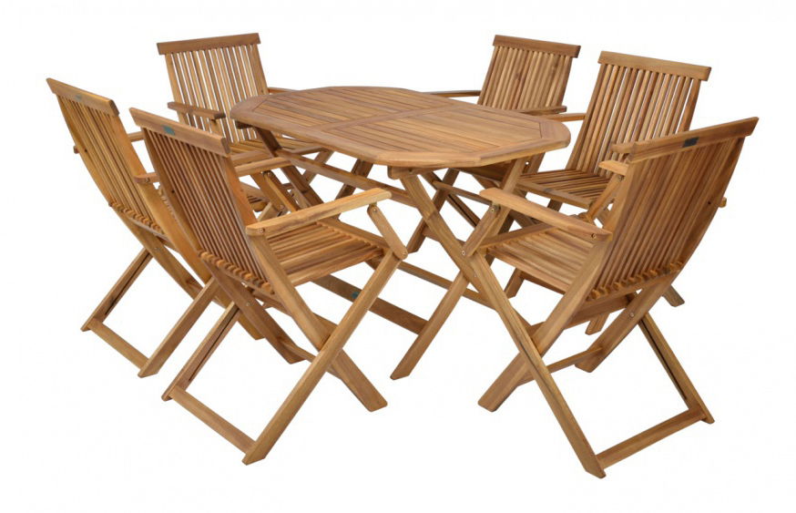 Zahradní nábytek Hecht Basic set 6 (akácie)