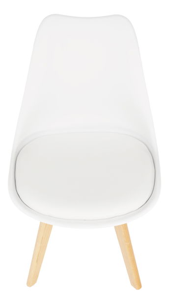 Jídelní stolička Balmaris (bílá)