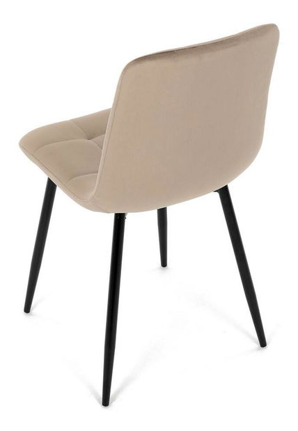 Jídelní židle Cereria (tmavokrémová)