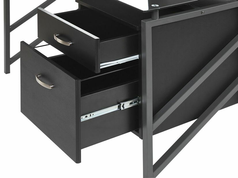 PC stolek MORTO (černá)