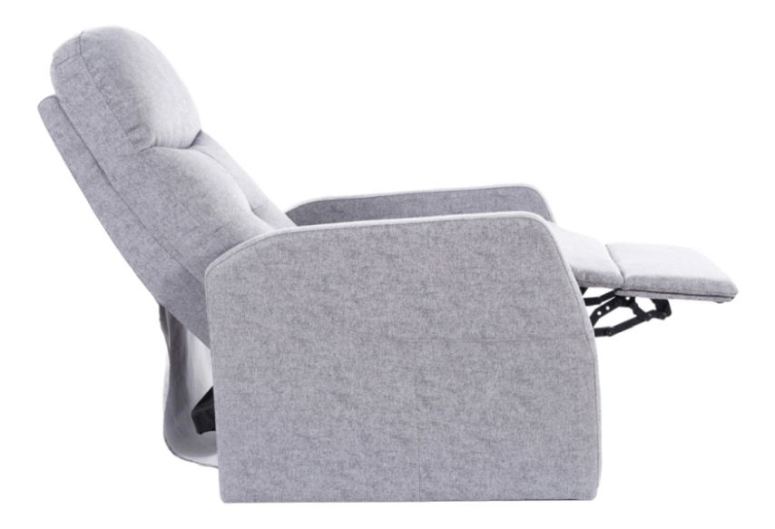 Rozkládací křeslo Alverta (šedá)