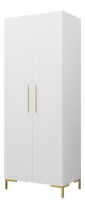 Šatní skříň Leo (Bílá) *výprodej