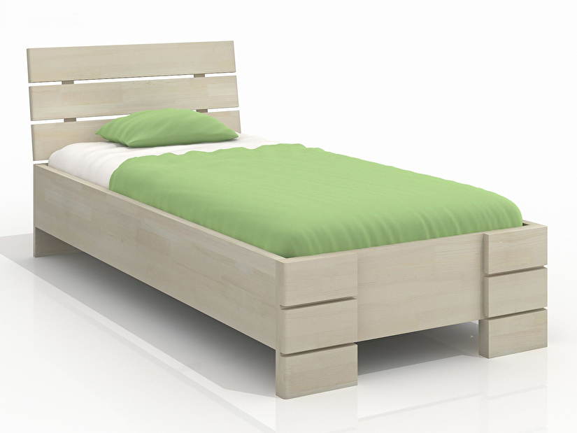 Jednolůžková postel 120 cm Naturlig Kids Lorenskog High (borovice) (s roštem)