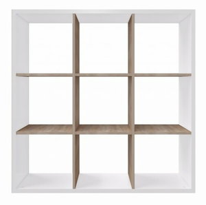 Regál Ramix 113 (bílá + dub sonoma)