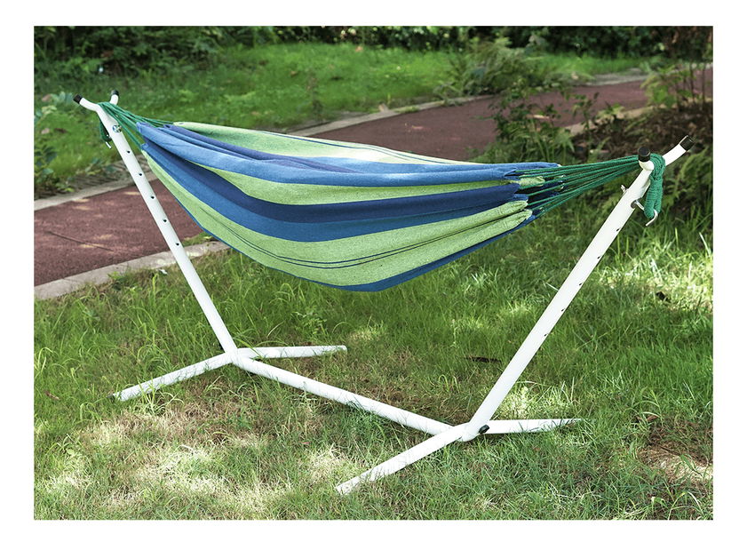 Stojan na houpací síť Olato (bílá)