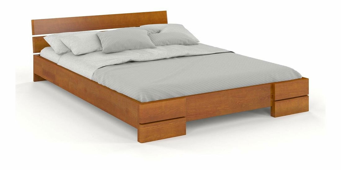 Manželská postel 160 cm Naturlig Lorenskog (borovice)