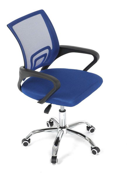 Kancelářská židle Kirmair (modrá)