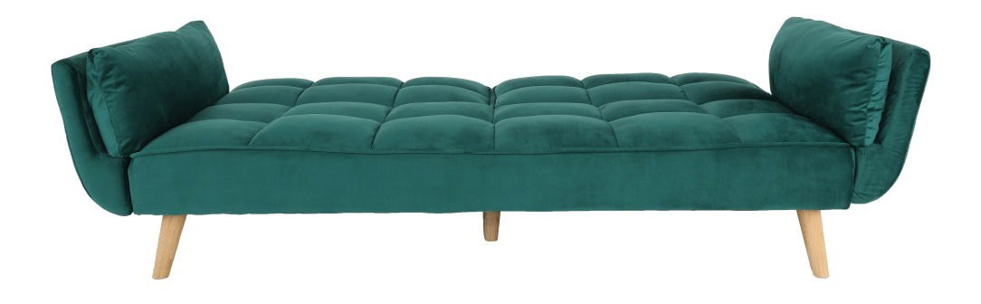 Rozkládací pohovka Karzen (zelená) *výprodej