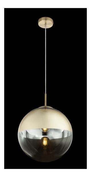 Závěsné svítidlo Varus 15857 (moderní/designové) (zlatá + průhledná)