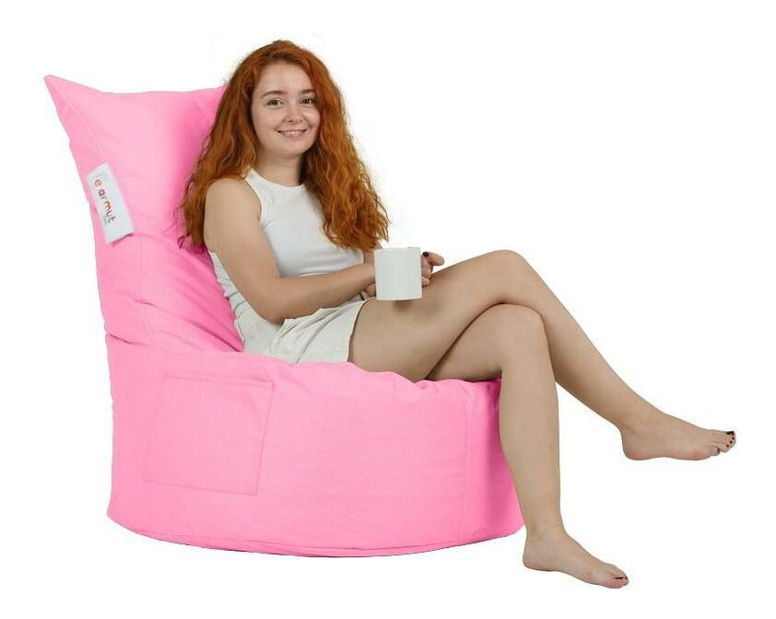 Sedací pytel Beemin (růžová)