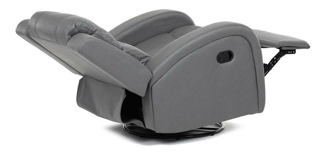 Polohovací křeslo Triple (šedá)