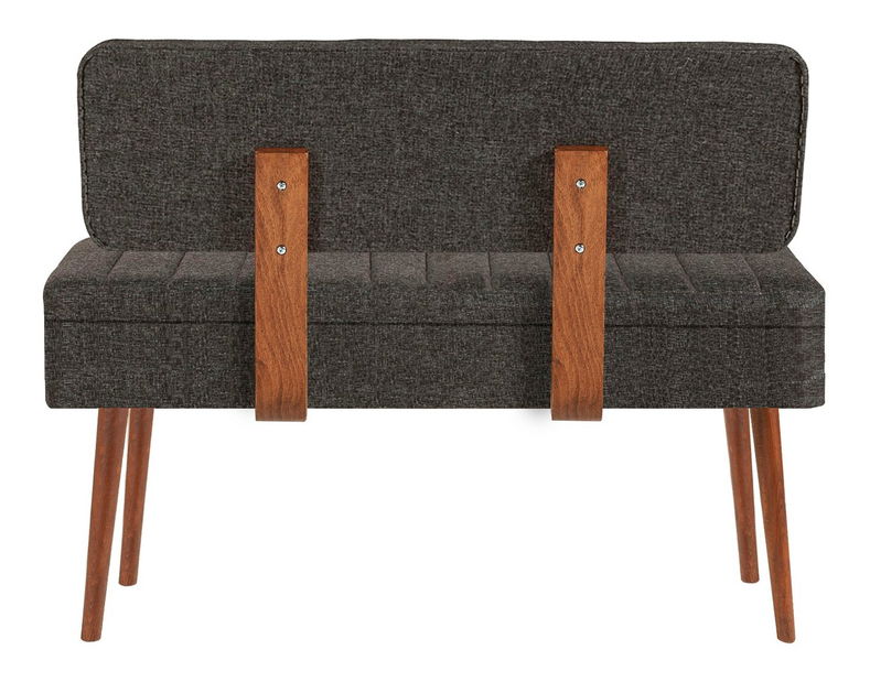 Jídelní set Vlasta 2 (ořech + antracit) (pro 6 osob)