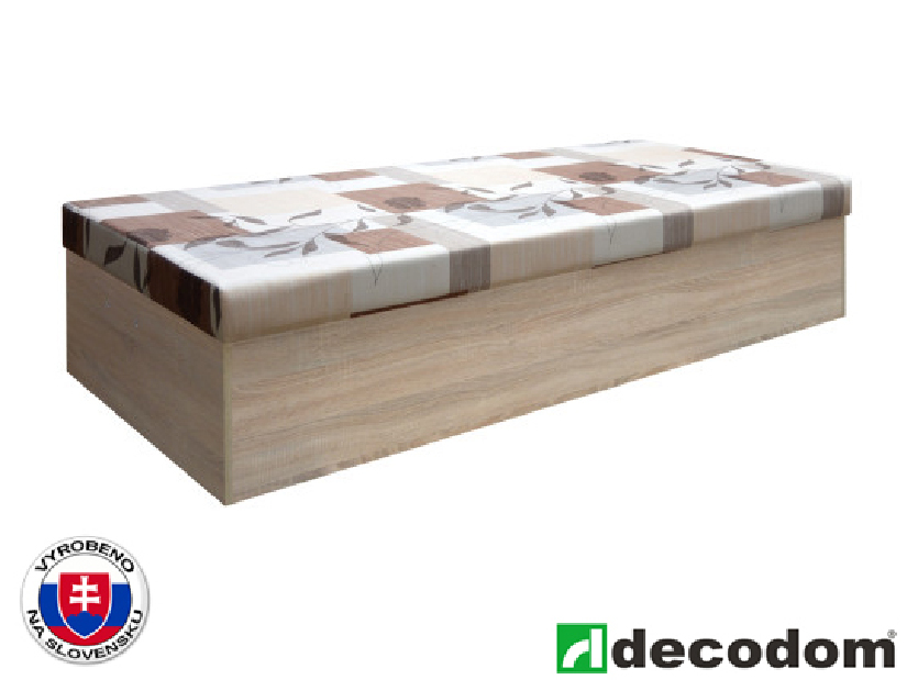 Jednolůžková postel (válenda) 85 cm Decodom Oli Bardolino + R4A (s matrací)