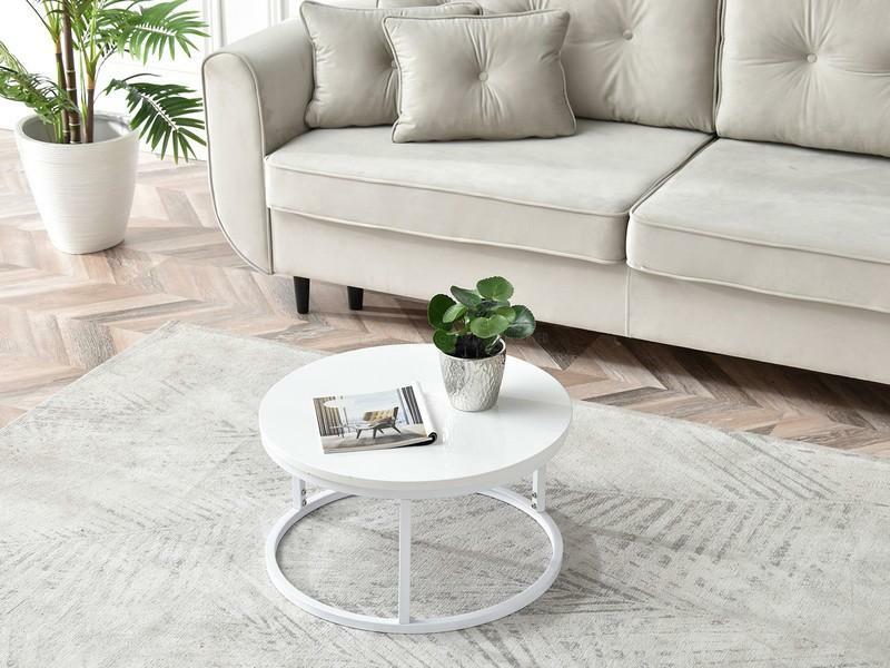 Konferenční stolek Kolja Stolek S (bílá)