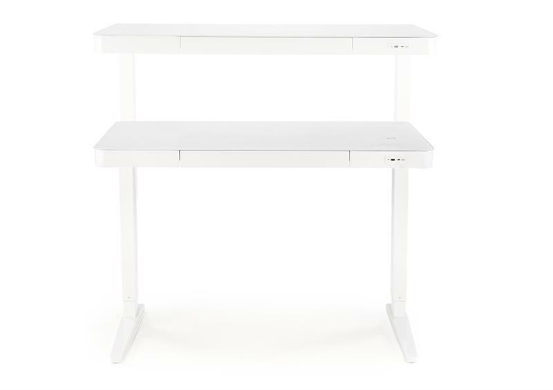 PC stolek Borald (bílá)