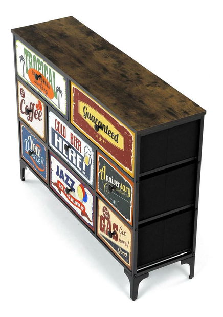 Komoda Alharacas 2 (černá)