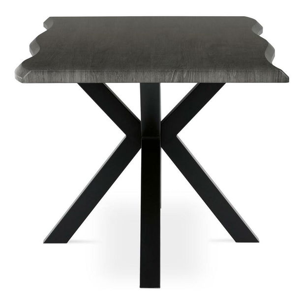 Jídelní stůl Heredado (dub šedý) (pro 8 osob)