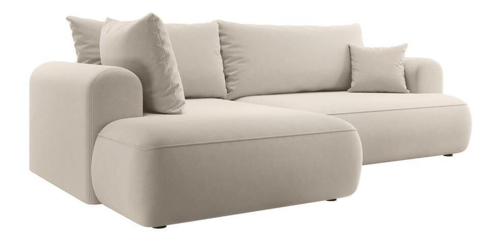 Rohová sedací souprava Olivo II (L) (béžová + černá)