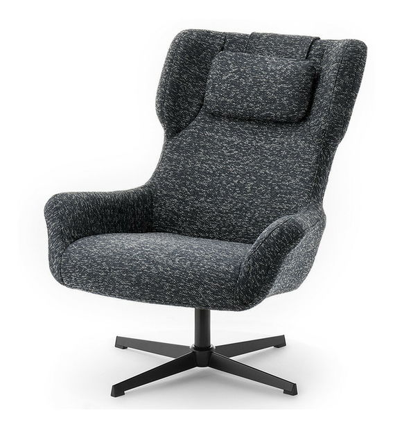 Křeslo Irma (námořnická modrá + černá)