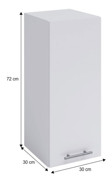 Horní kuchyňská skříňka W30 Flor